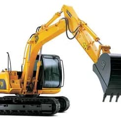 بیل مکانیکی چرخ زنجیری و لاستیکی، آماده‌ی فروش
