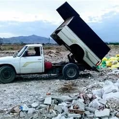 خدمات جمع‌آوری زباله در سراسر تهران
