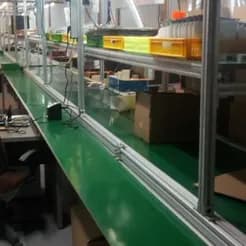 سیستم انتقال محصولات خط تولید لوازم خانگی
