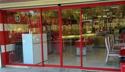 درب و شیشه برقی اتوماتیک فروشگاه شما
 - تصویر 1