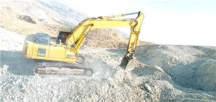 معدن سنگ آهک آماده واگذاری
 - تصویر 1