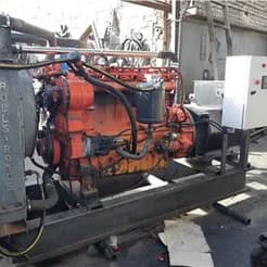 اسکانیا، ژنراتور گازسوز ۱۵۰ کیلووات، دائم‌کار.
