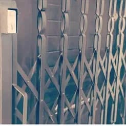 نرده حفاظ آکاردئونی تکساز
