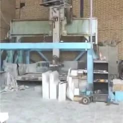 دستگاه سی ان سی سه محور کارکرده، مناسب برای سنگ و چوب، آماده فروش
