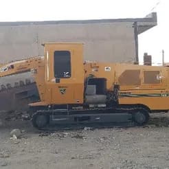 حفاری کانال با ترنچر قدرتمند ورمرو مدل T850.
 - تصویر 2