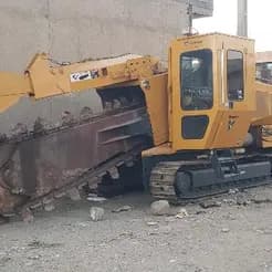 حفاری کانال با ترنچر قدرتمند ورمرو مدل T۸۵۰.
