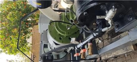 کمپرسور باد صنعتی اسکرو، برقی
 - تصویر 1