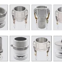 انواع اتصال دهنده‌های گوشواره (Camlock) هیدروپالادیوم
