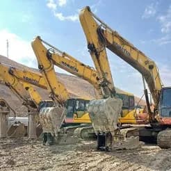 کرایه بیل مکانیکی شامل تجهیزاتی چون پاکت و پیکور
