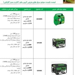 فروش موتور برق بنزینی و گازی - تصویر 3