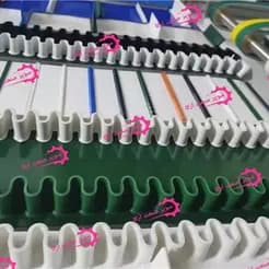 تسمه‌های نقاله: لاستیکی، برزنتی و PVC
