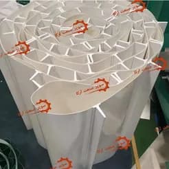 تسمه‌های نقاله: لاستیکی، برزنتی و PVC
 - تصویر 5