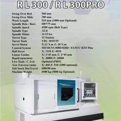 تراش RL۳۰۰/RL۳۰۰pro معدنی کاران
