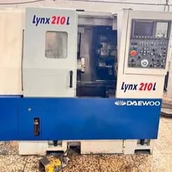 تراش CNC دوو لینیکس ۲۱۰L،  معدن کاران.
