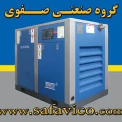 کمپرسور اسکرو ۵۰۰۰ لیتری (۵ متر مکعب بر ساعت) ساخت ایتالیا و آلمان
