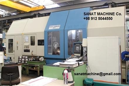 دستگاه تراش CNC با ریل‌های مورب آلمانی، طول ریل 1.5 متر
 - تصویر 1