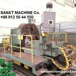 ماشین تراش پیشانی CNC، مدل DP، قطر ۲ متر
