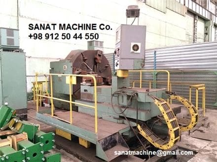 ماشین تراش پیشانی CNC، مدل DP، قطر 2 متر
 - تصویر 1